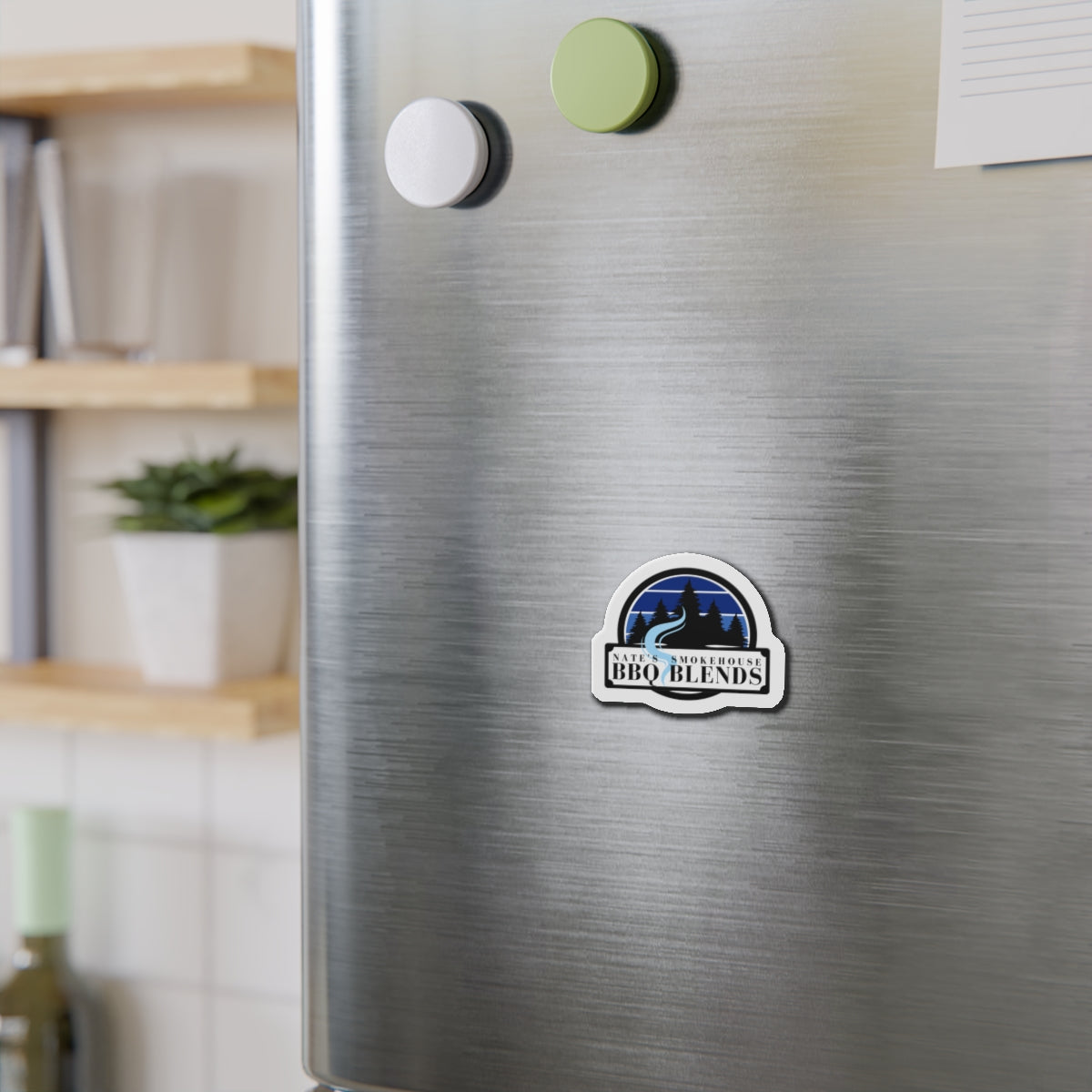 Smokin' Good Fridge Magnets | BBQ Blend-Inspired Kitchen Flair for Grill Lovers & Backyard Pitmasters