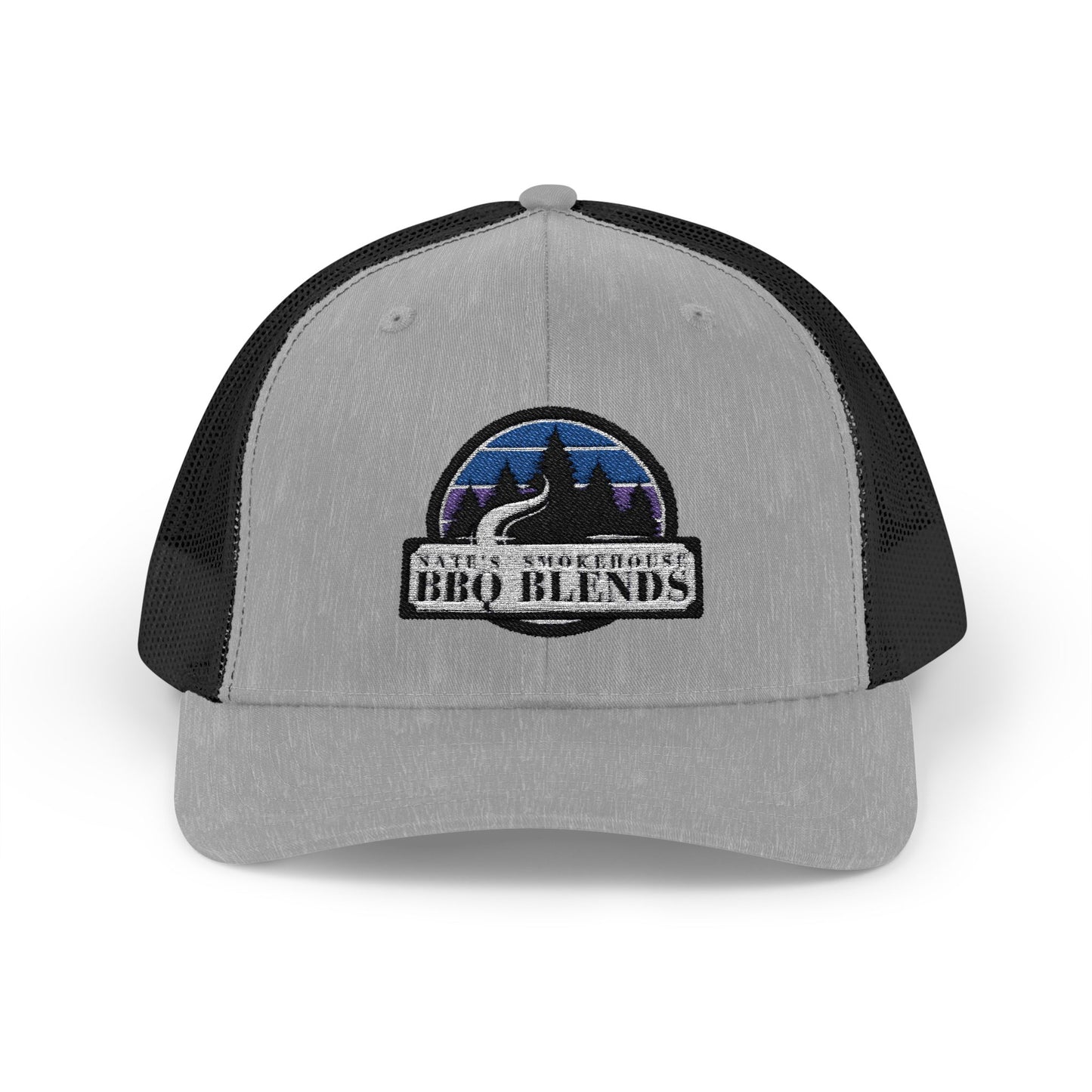The Trailblazer Trucker – Nate’s Smokehouse Rustic Snapback for Campfires, Cookouts & Off-Grid Adventures