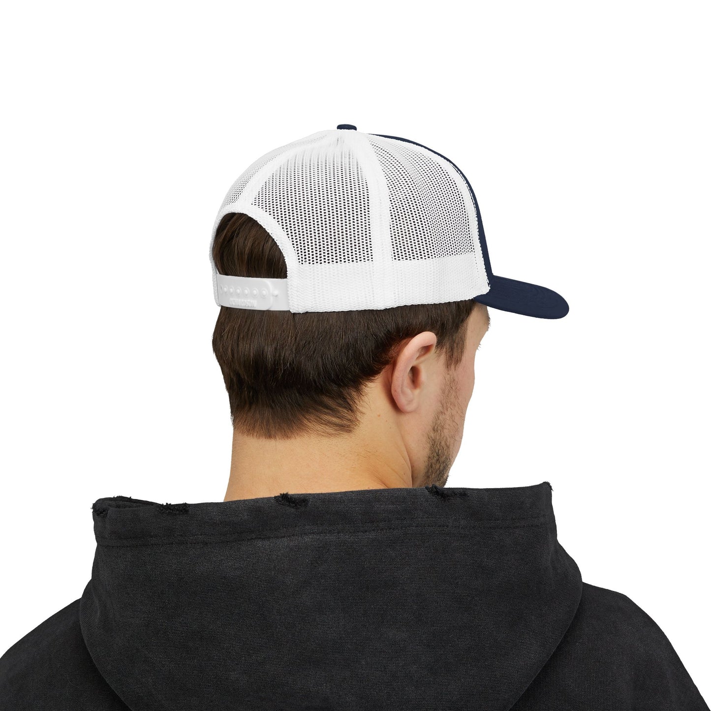 The Trailblazer Trucker – Nate’s Smokehouse Rustic Snapback for Campfires, Cookouts & Off-Grid Adventures