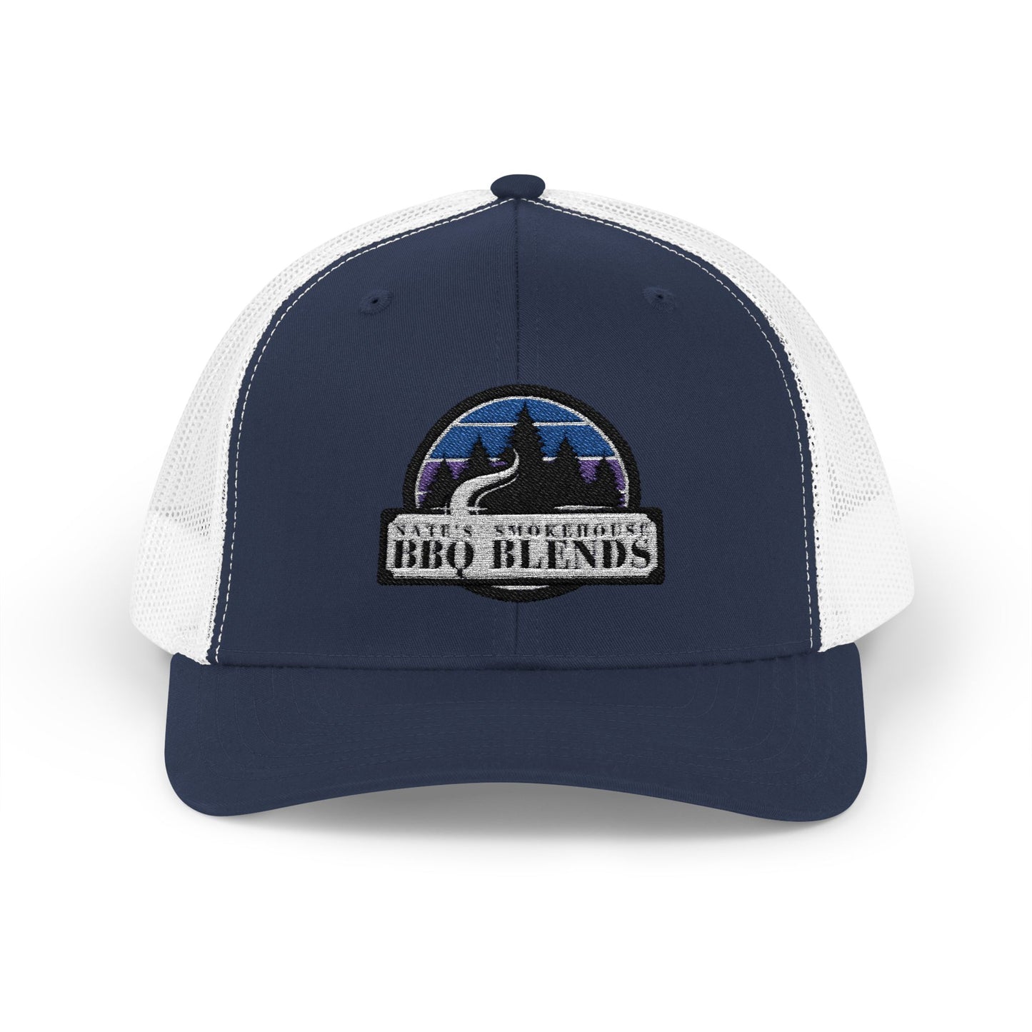 The Trailblazer Trucker – Nate’s Smokehouse Rustic Snapback for Campfires, Cookouts & Off-Grid Adventures