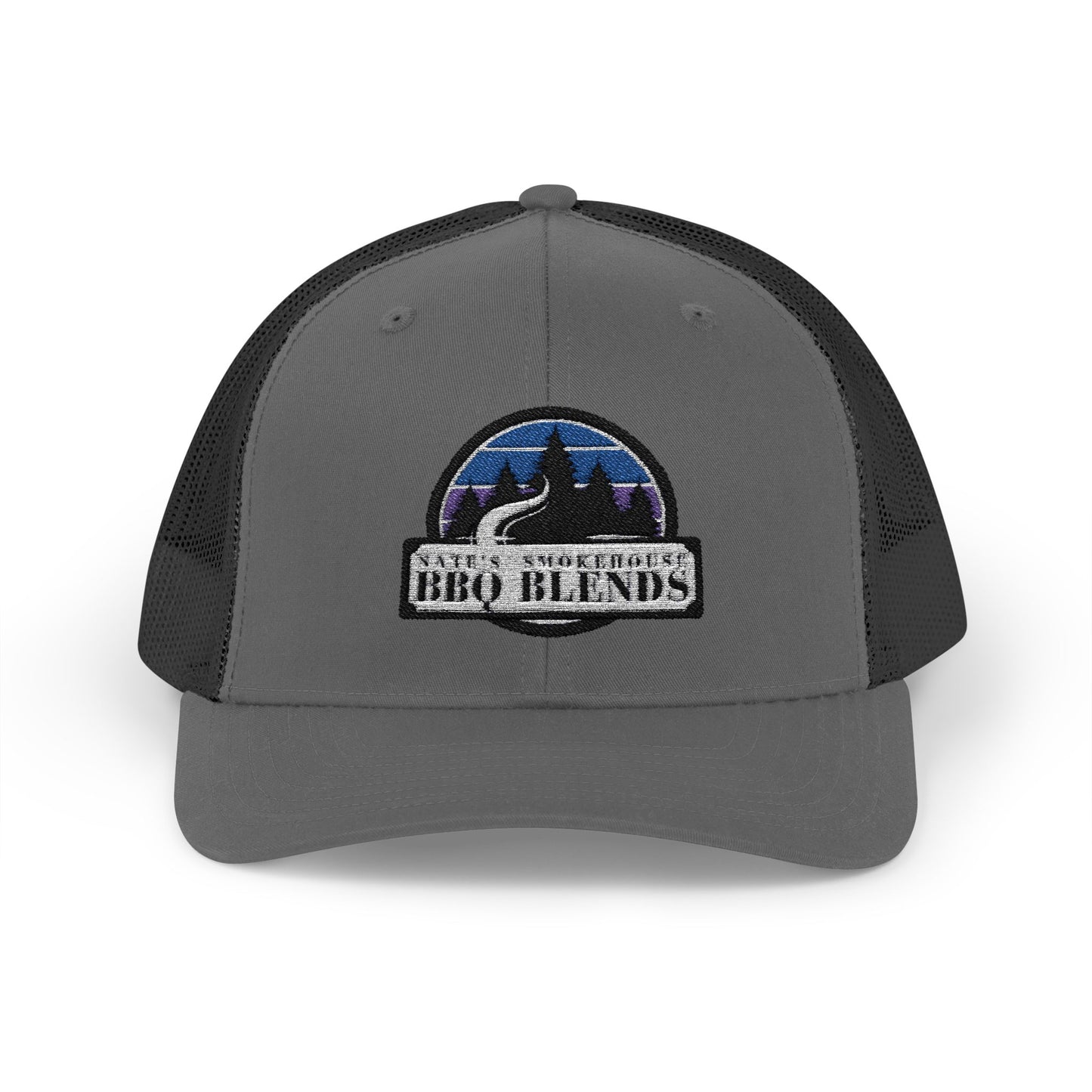 The Trailblazer Trucker – Nate’s Smokehouse Rustic Snapback for Campfires, Cookouts & Off-Grid Adventures