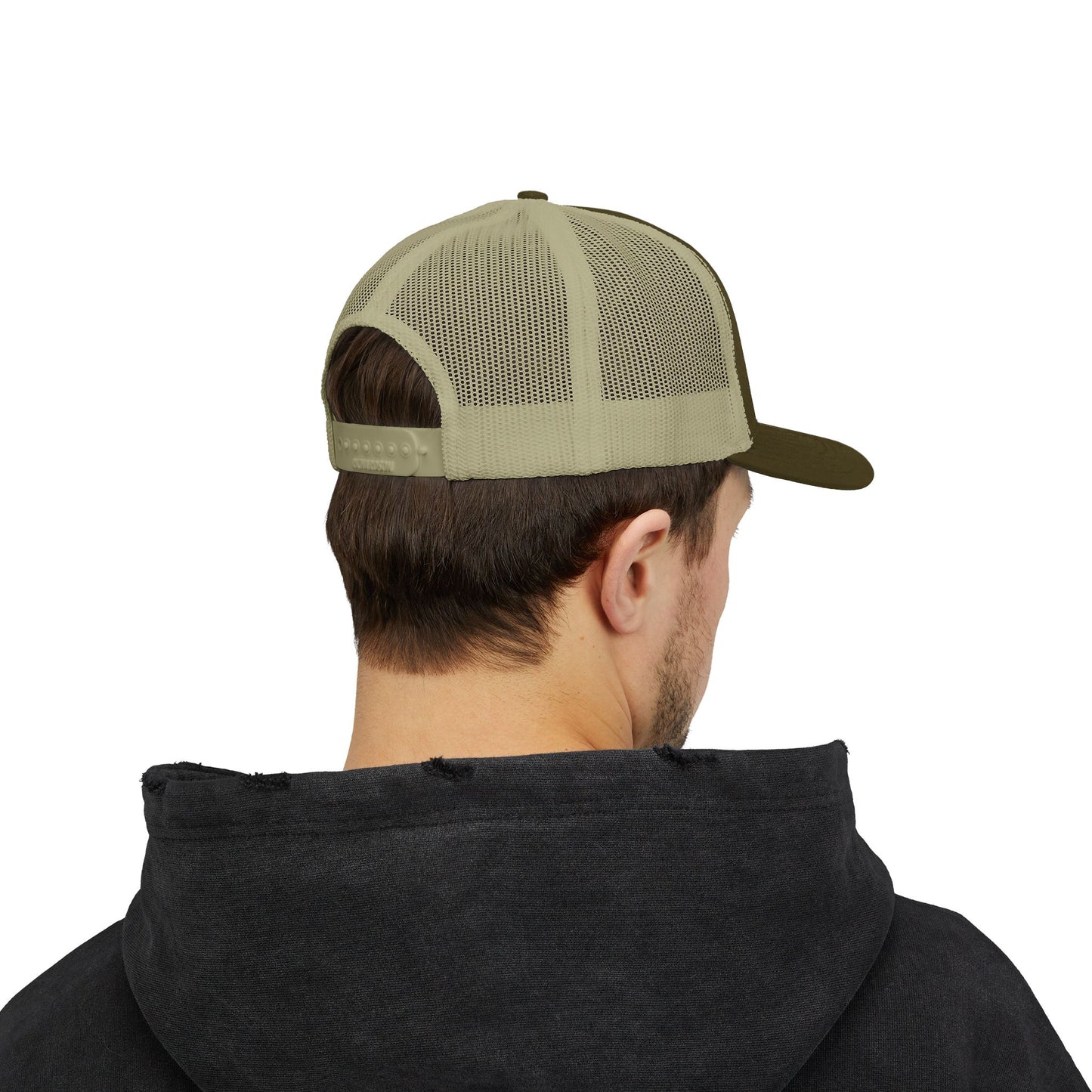 The Trailblazer Trucker – Nate’s Smokehouse Rustic Snapback for Campfires, Cookouts & Off-Grid Adventures