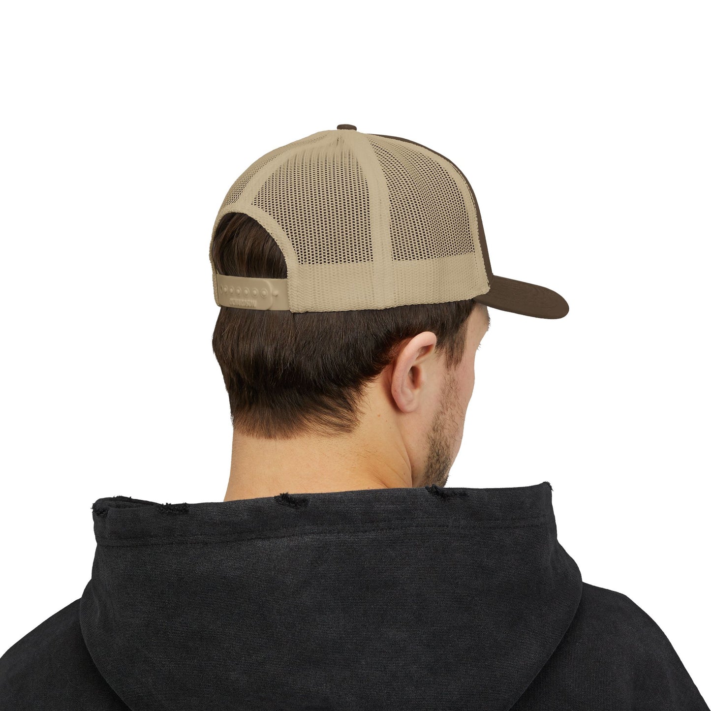 The Trailblazer Trucker – Nate’s Smokehouse Rustic Snapback for Campfires, Cookouts & Off-Grid Adventures