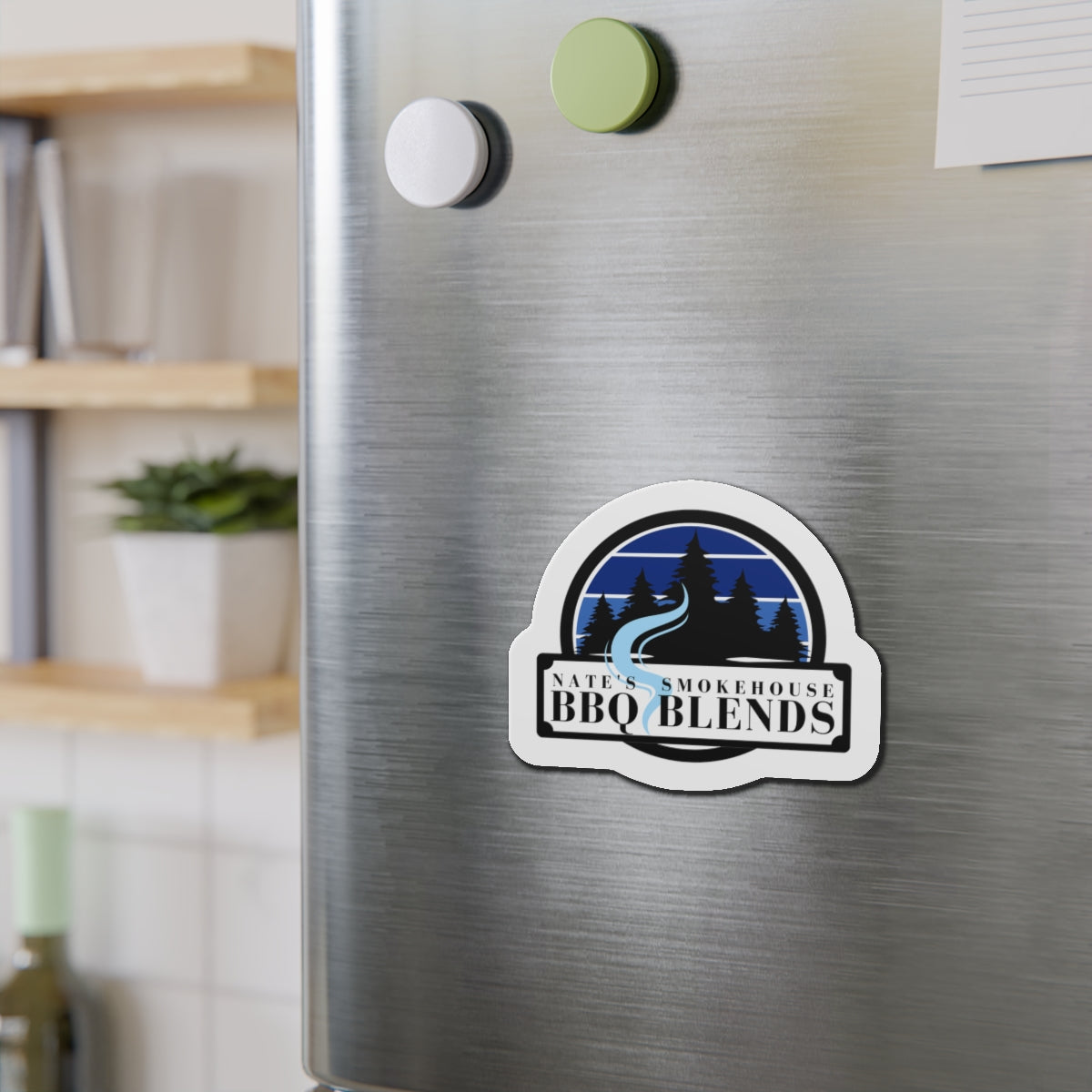 Smokin' Good Fridge Magnets | BBQ Blend-Inspired Kitchen Flair for Grill Lovers & Backyard Pitmasters
