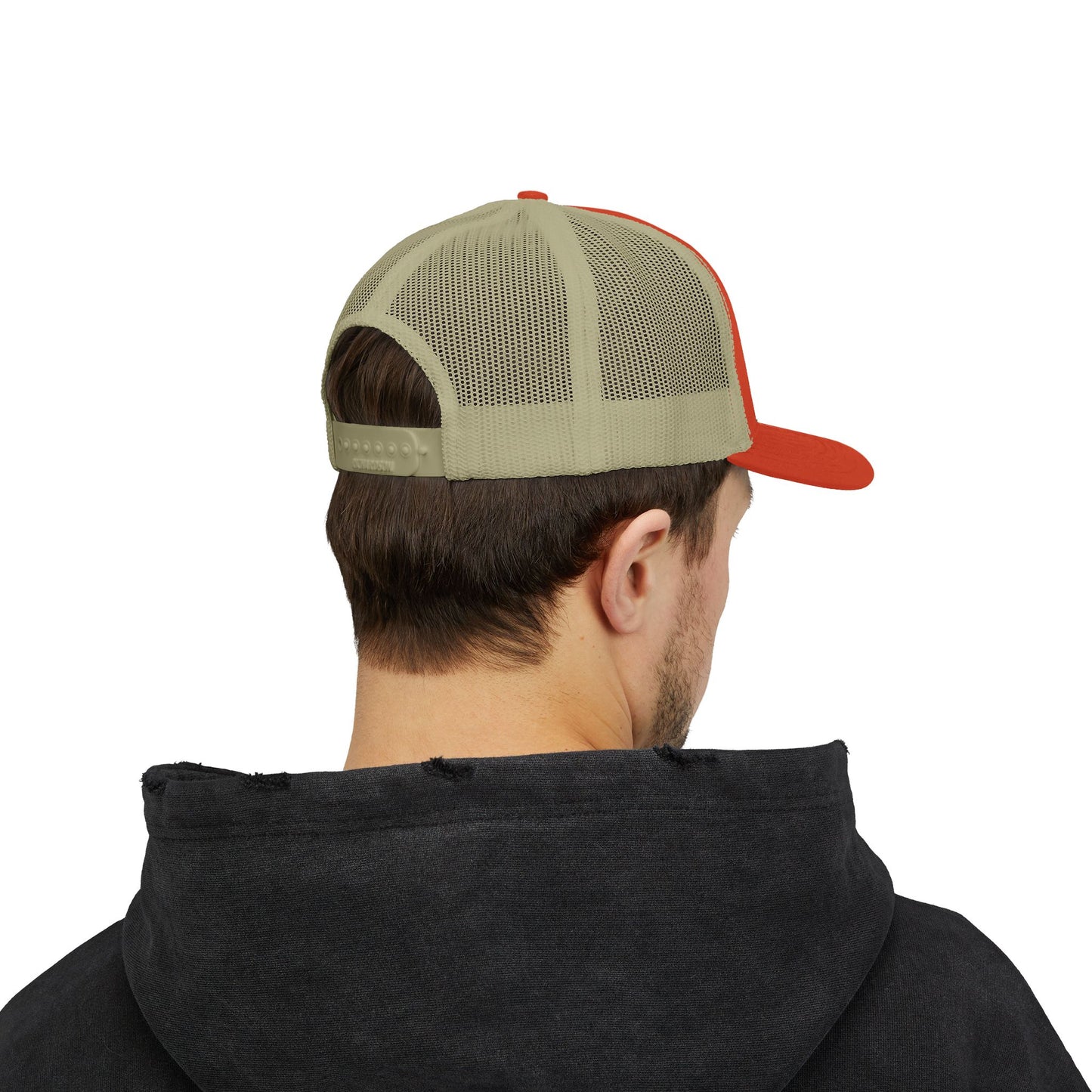The Trailblazer Trucker – Nate’s Smokehouse Rustic Snapback for Campfires, Cookouts & Off-Grid Adventures