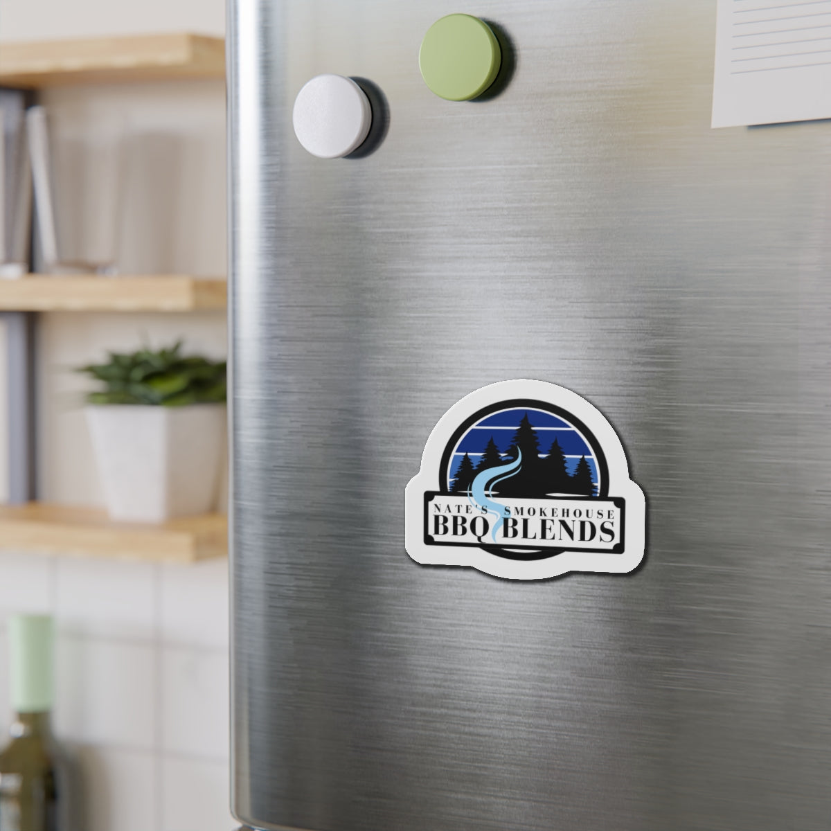 Smokin' Good Fridge Magnets | BBQ Blend-Inspired Kitchen Flair for Grill Lovers & Backyard Pitmasters