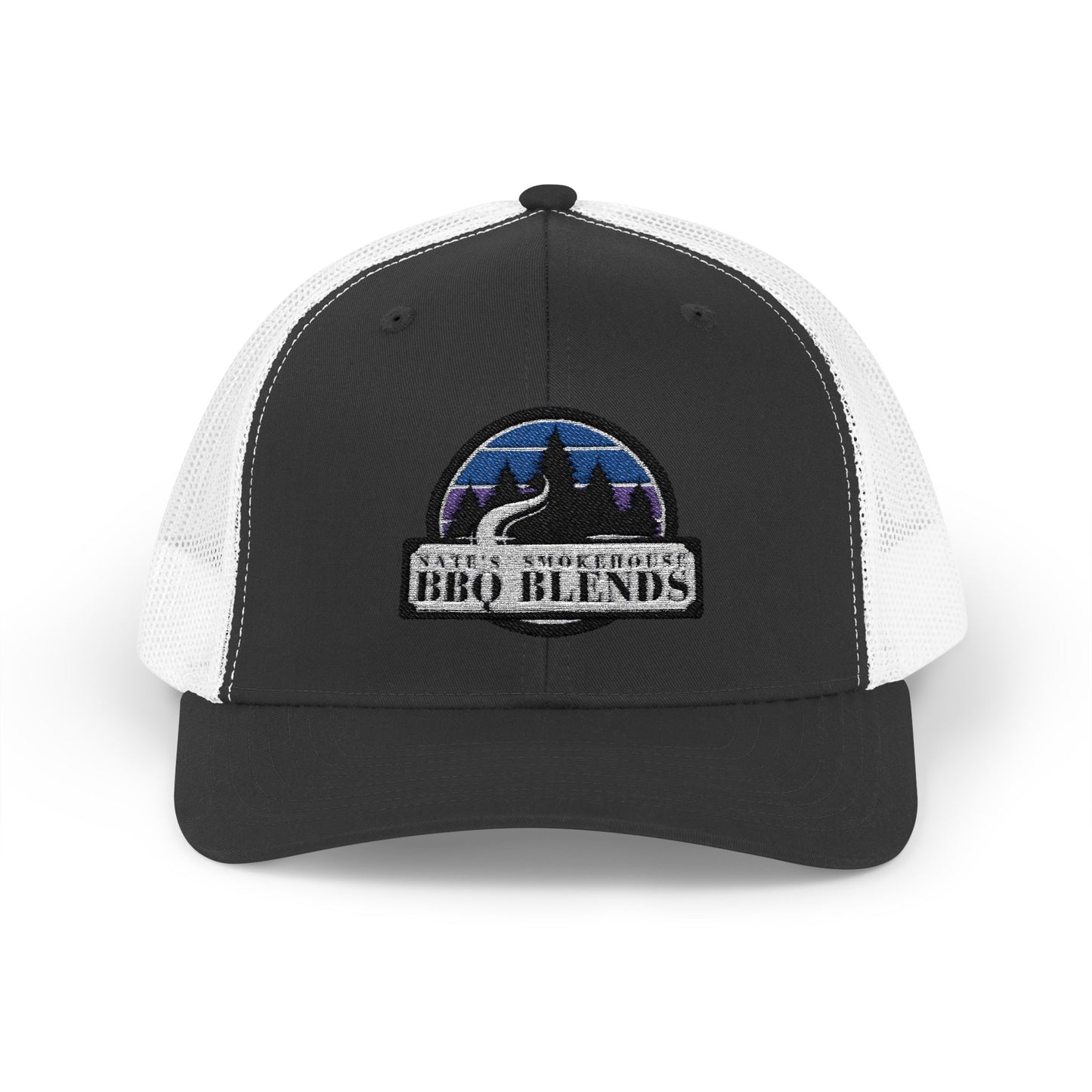 The Trailblazer Trucker – Nate’s Smokehouse Rustic Snapback for Campfires, Cookouts & Off-Grid Adventures