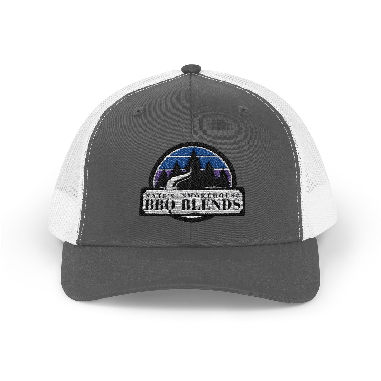 The Trailblazer Trucker – Nate’s Smokehouse Rustic Snapback for Campfires, Cookouts & Off-Grid Adventures