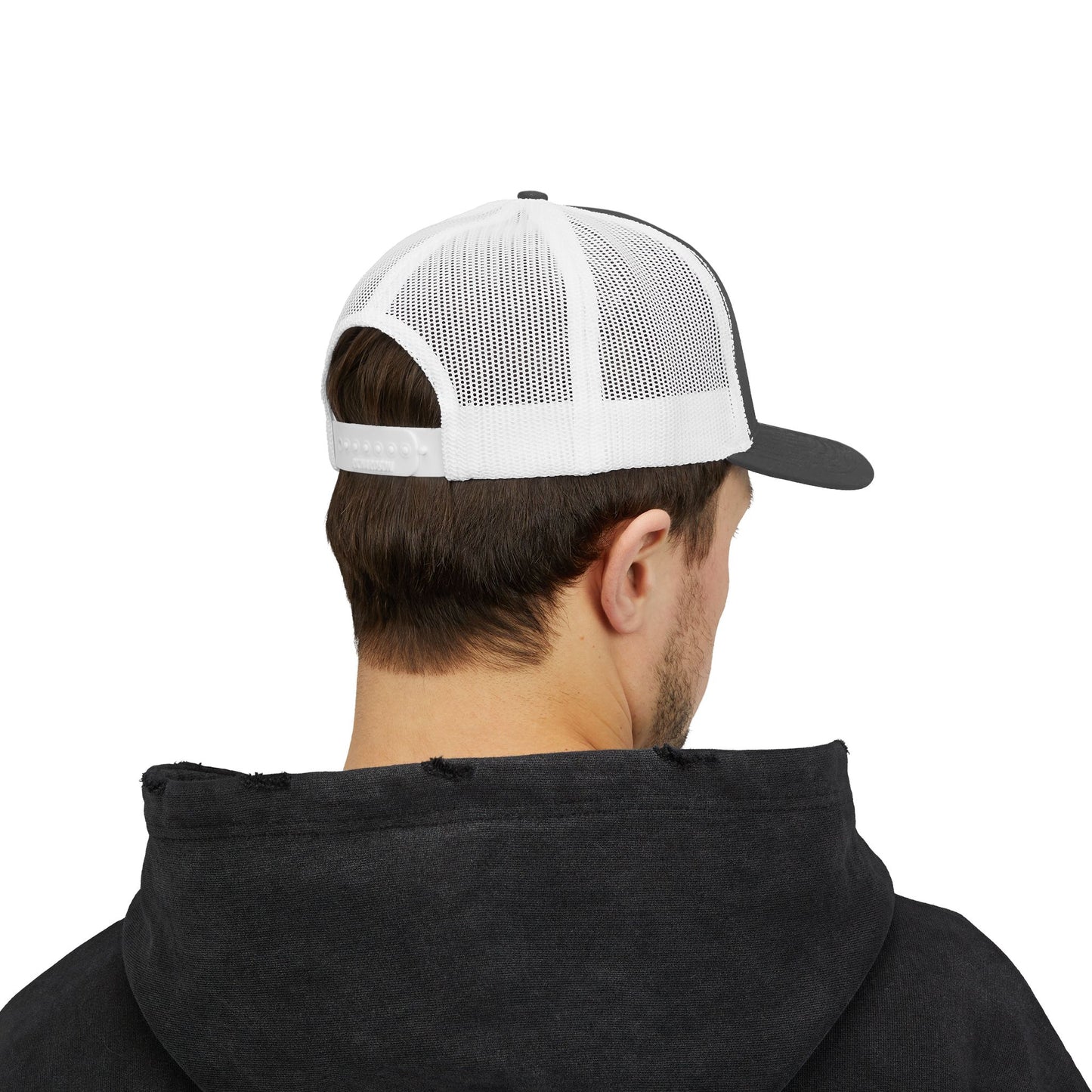 The Trailblazer Trucker – Nate’s Smokehouse Rustic Snapback for Campfires, Cookouts & Off-Grid Adventures