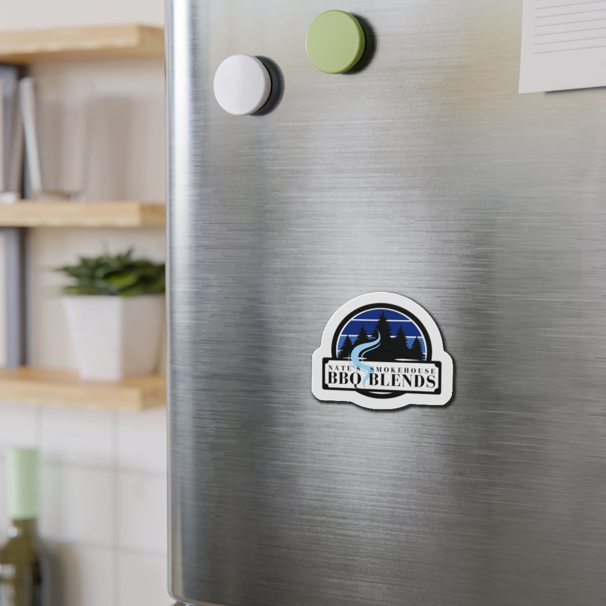 Smokin' Good Fridge Magnets | BBQ Blend-Inspired Kitchen Flair for Grill Lovers & Backyard Pitmasters