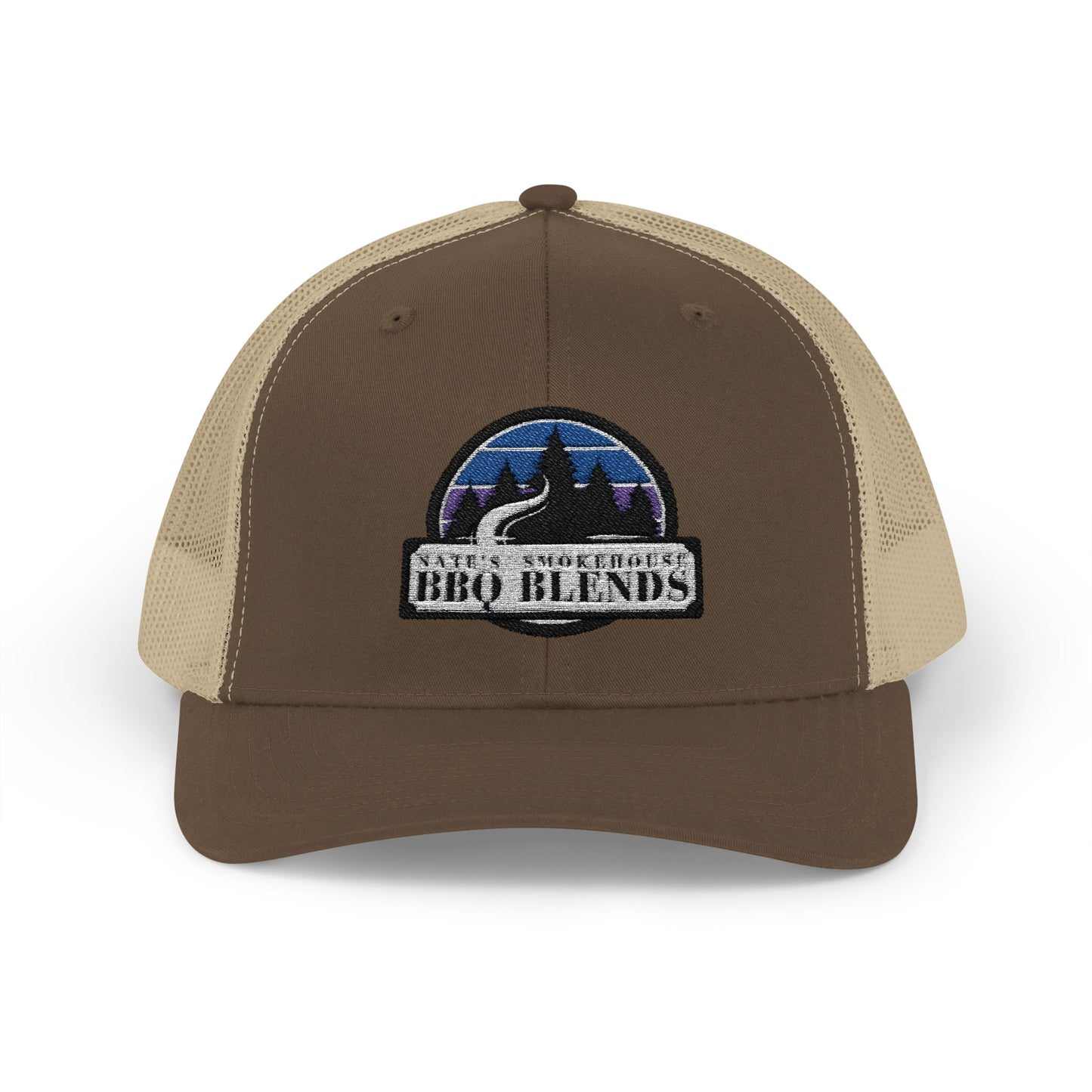 The Trailblazer Trucker – Nate’s Smokehouse Rustic Snapback for Campfires, Cookouts & Off-Grid Adventures