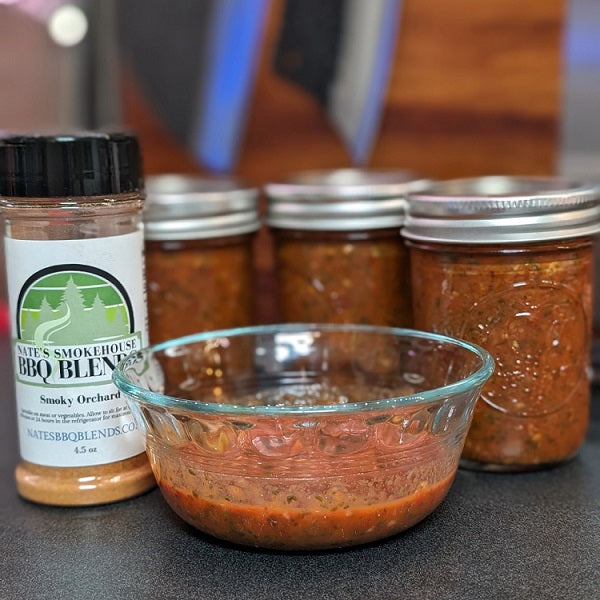 Smoky Orchard Oven Roasted Salsa