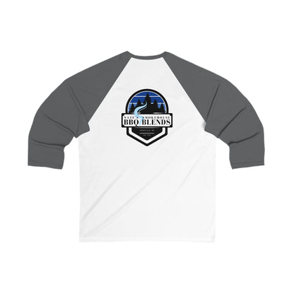 From the Grill to the Game: Custom Unisex Baseball Tee