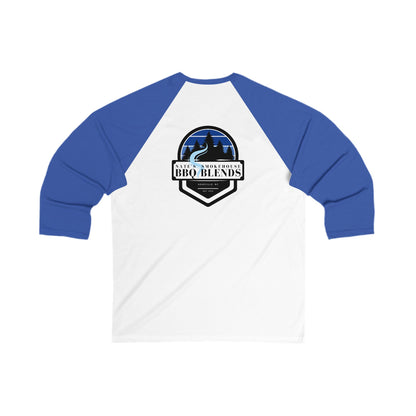 From the Grill to the Game: Custom Unisex Baseball Tee