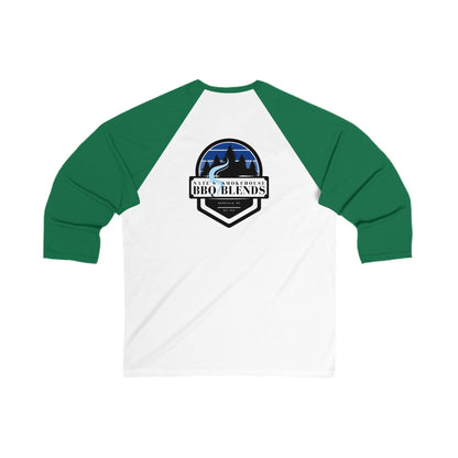 From the Grill to the Game: Custom Unisex Baseball Tee