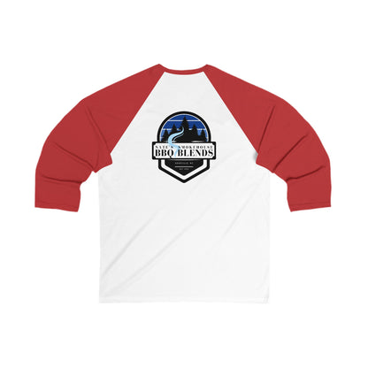 From the Grill to the Game: Custom Unisex Baseball Tee