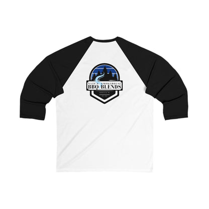 From the Grill to the Game: Custom Unisex Baseball Tee