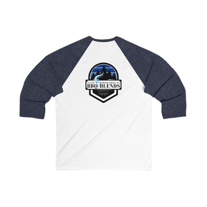 From the Grill to the Game: Custom Unisex Baseball Tee