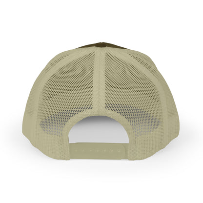 The Trailblazer Trucker – Nate’s Smokehouse Rustic Snapback for Campfires, Cookouts & Off-Grid Adventures