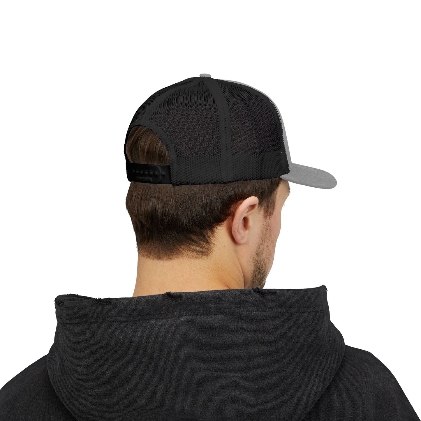The Trailblazer Trucker – Nate’s Smokehouse Rustic Snapback for Campfires, Cookouts & Off-Grid Adventures