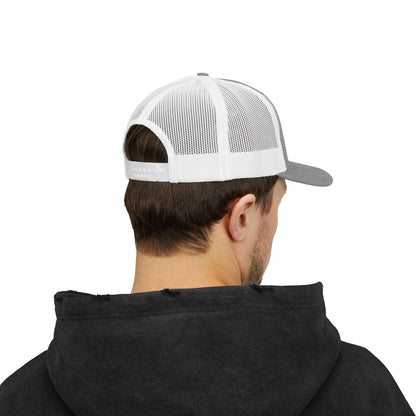 The Trailblazer Trucker – Nate’s Smokehouse Rustic Snapback for Campfires, Cookouts & Off-Grid Adventures